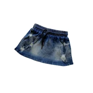 Ballerinas and Boys - Blue Wash Denim Skirt