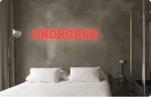 Custom text: UNDRGRND