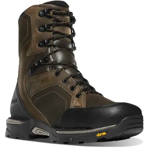 Danner Men's Crucial 8" Plain Toe Waterproof Work Boot- Brown - 15862