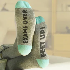 Graduation 'Feet Up' socks for students