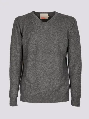 MAGLIONE SCOLLO V PAUL IN CASHMERE ECO FRIENDLY